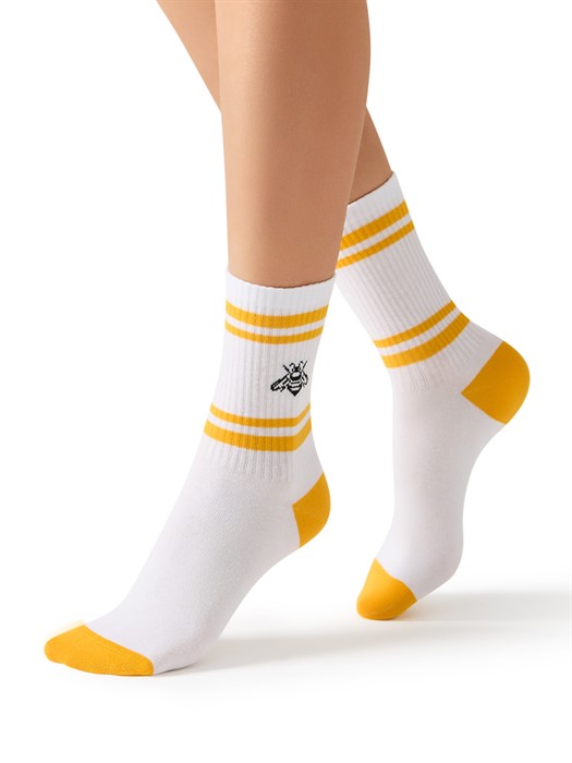 Носки OMSA жен. ACTIVE 153 с выс. рез. - фото 10478