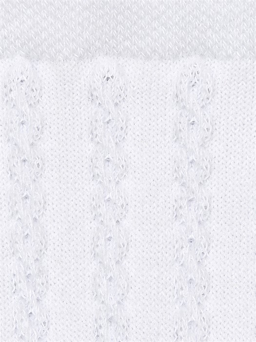 д.носки OMSA kids Calzino 22A03 ажурная косичка и цветочки - фото 10599