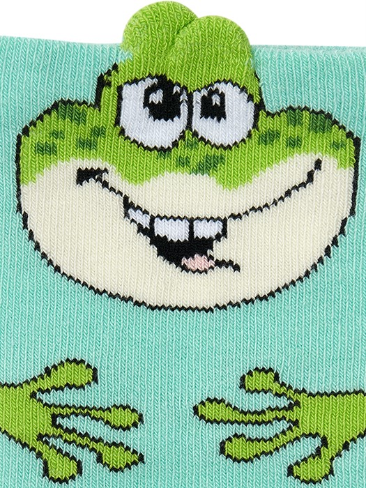 д.носки OMSA kids Calzino 21P71 с фант. пикотами (зверята) - фото 10642