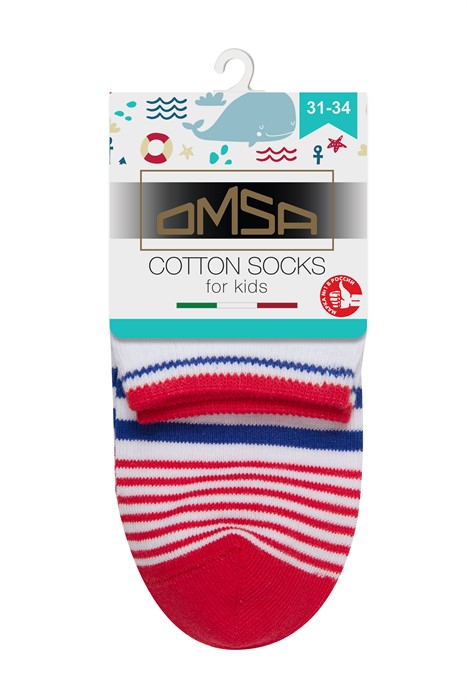 д.носки OMSA kids Calzino 21P13 в полоску - фото 11015