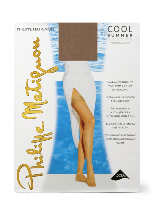 PHILIPPE MATIGNON COOL Summer 8 bas-jarretiere - чулки - фото 8008