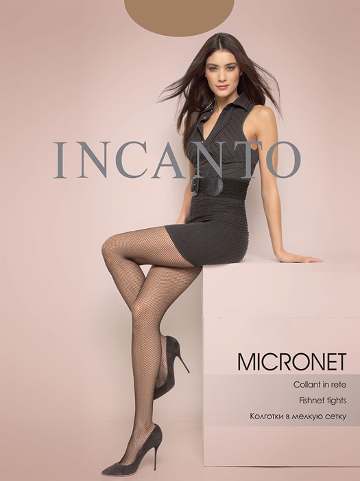 INCANTO Micronet Collant - колготки в мелкую сетку - фото 9374