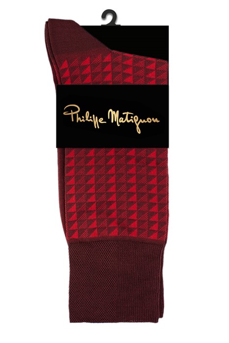 Носки Philippe Matignon муж. Frivolo Merc.Cotton - фото 9608