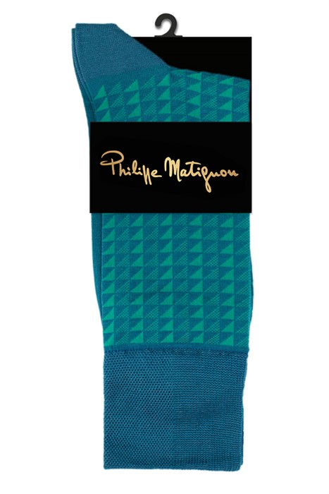 Носки Philippe Matignon муж. Frivolo Merc.Cotton - фото 9610