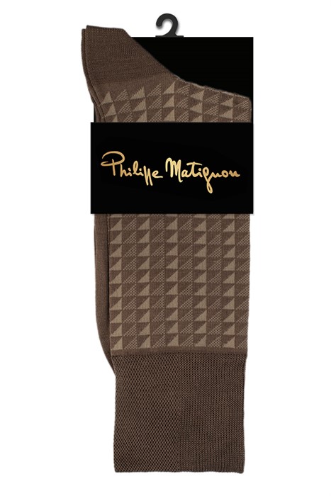 Носки Philippe Matignon муж. Ombra Merc.Cotton - фото 9682