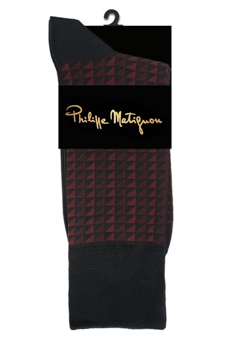 Носки Philippe Matignon муж. Ombra Merc.Cotton - фото 9684