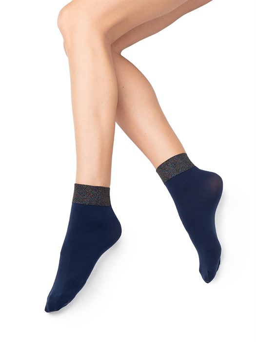 MINIMI Calzino MICRO LUREX 70 3D носки (люрекс по рез.) - фото 9822