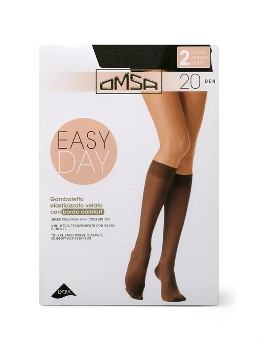 OMSA Gamb. Easy Day 20 Гольфы - 2 пары - фото 9899