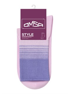Носки OMSA жен. STYLE 554 цвета на резинке - фото 10451