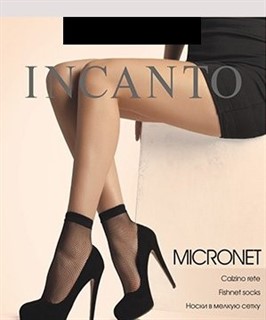 INCANTO Micronet Calzino носки мелк.сетка - 2 пары