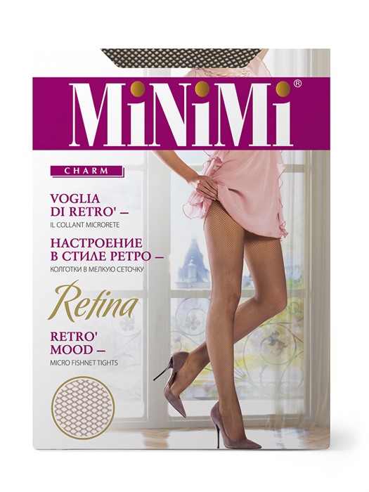 MINIMI RETINA - колготки в мелкую сетку - фото 7450